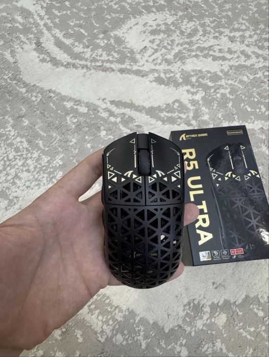Мышь Attack Shark R5 Ultra черный