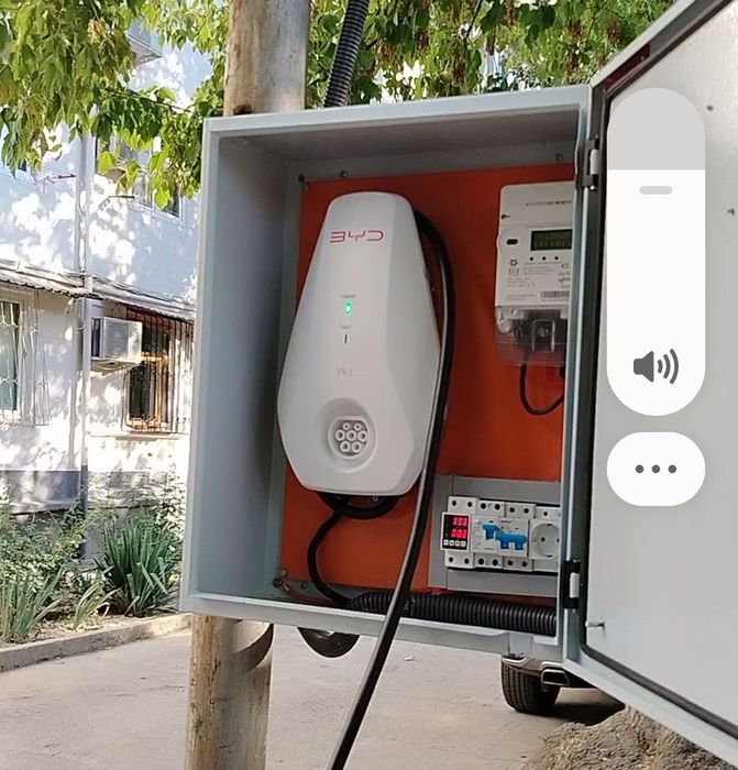 Установка зарядное устройство для Электромобилей.
7квт зарядка установ