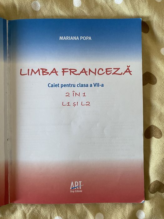Culegere Limba Franceza clasa a 7-a