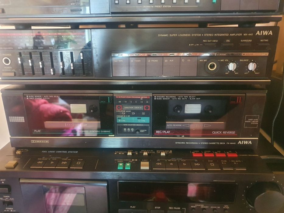 se vinde linie aiwa fx w 440 de colecție
