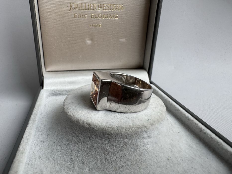 Inel din argint si cubic zirconia