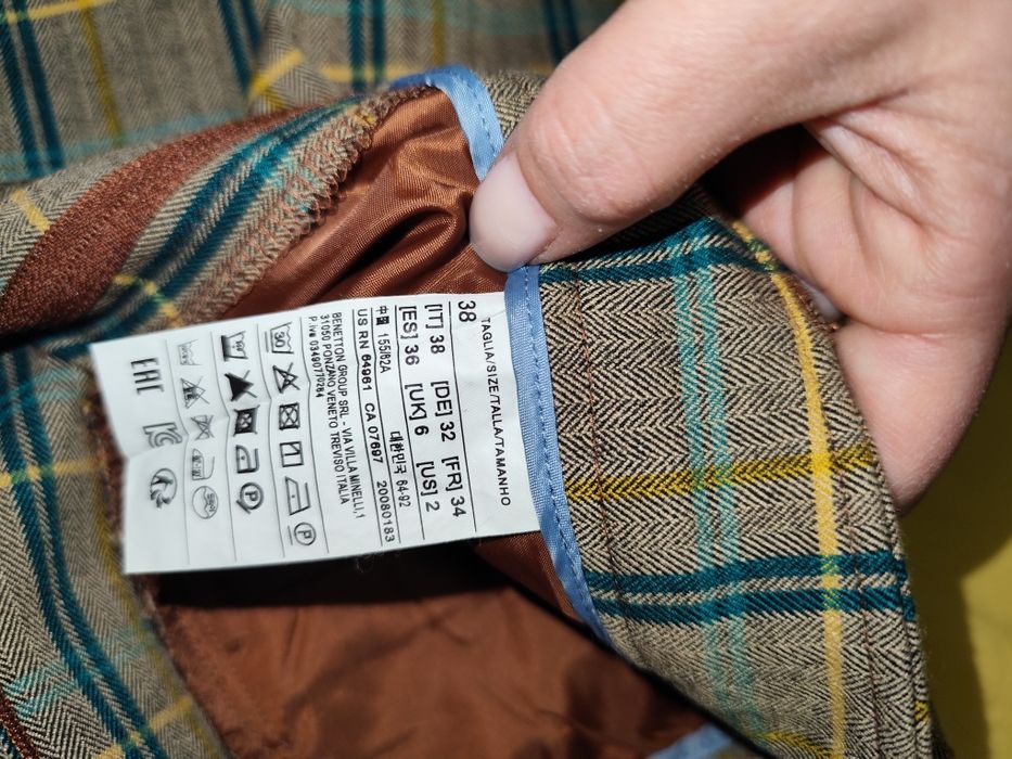 Pantaloni united colours of benetton