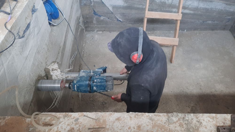 Алмазный бурение сверление