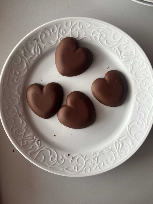 3D Силиконови форми молд сърце за сапун, шоколад, мъфини и др