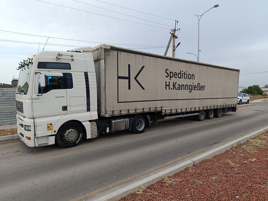 Ман ТГА 2004 прицеп Билан сотилади