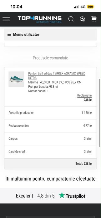 Adidas Terrex Agravic Speed Ultra Trail