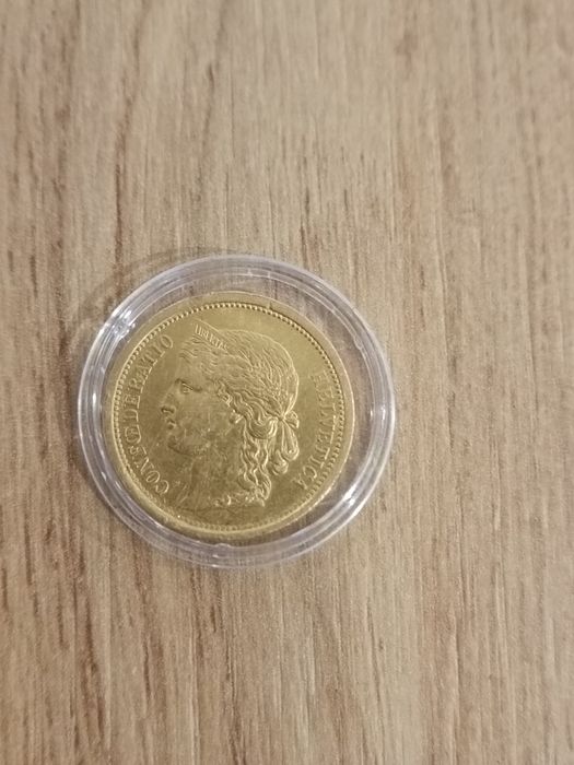 Златна монета  Швейцария нумизмати чна