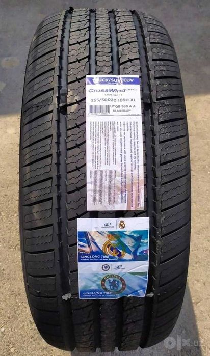 Авто шины BYD song 235/55R19 Tang  255/50R20 пр-во Тайланд Всесезонные