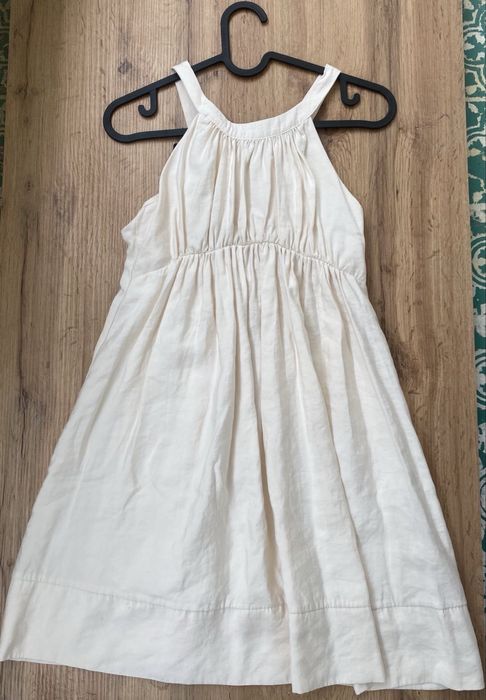 Zara- рокля от памучен сатен-7/8/9/10г-140см