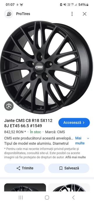 Jante CMS 18 5x112