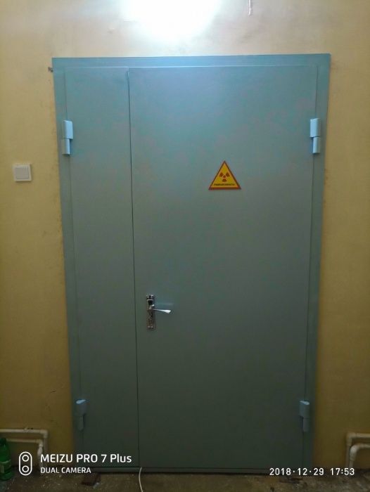 Двери для МСКТ, КТ и рентген кабинетов