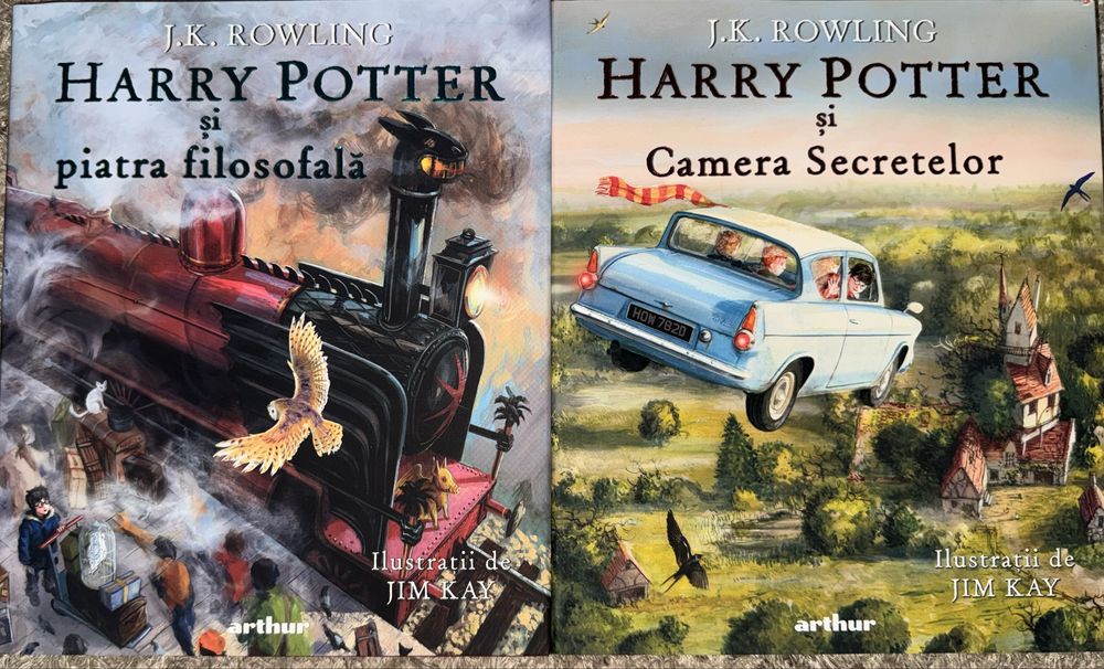 Pachet Harry Potter ilustrate