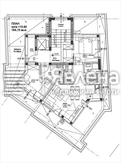 Продава се Тристаен апартамент в Бургас, Възраждане - 208 кв.м за 794 €/кв.м - Снимка #4