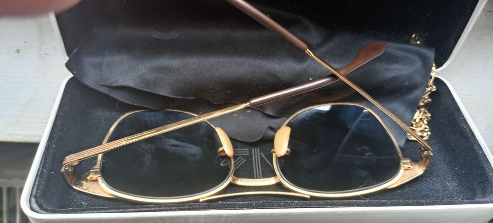 Ray Ban Signet Gold Frame SUNGLASSES poze reale, doar pentru cunoscăto