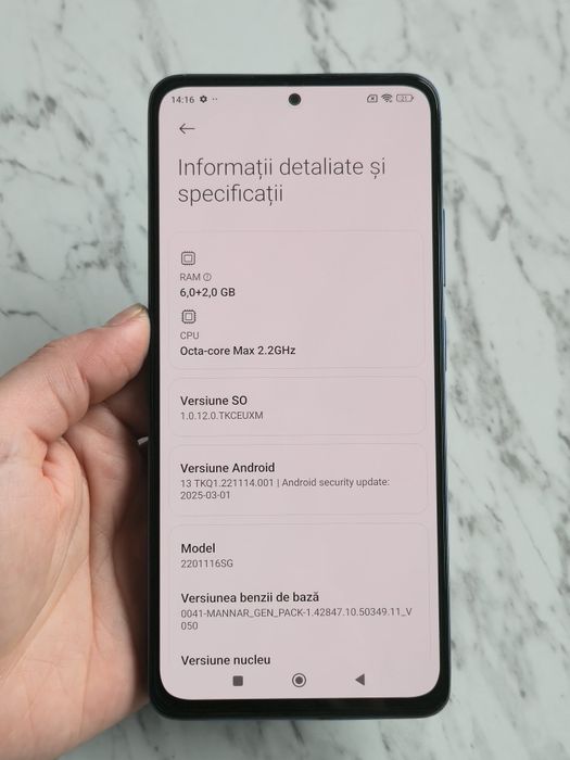 Vand/schimb Redmi Note 11 Pro 5G 128gb