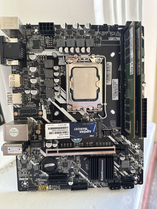 Игровой ПК i3-12100F / 16GB DDR4 / RX 580 8GB / SSD 256GB