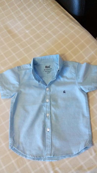 Детски дънки и пуловер и 2 ризки