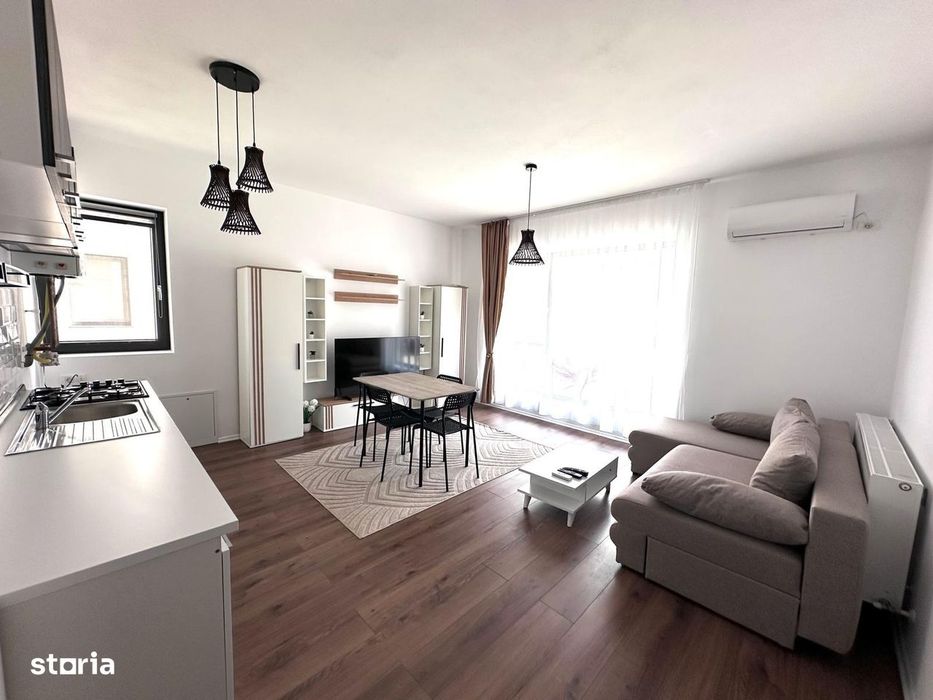 Apartament 2 camere - mobilat si utilat- loc de parcare inclus-Giroc N