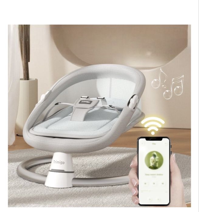 Шезлонг-качеля для укачивания