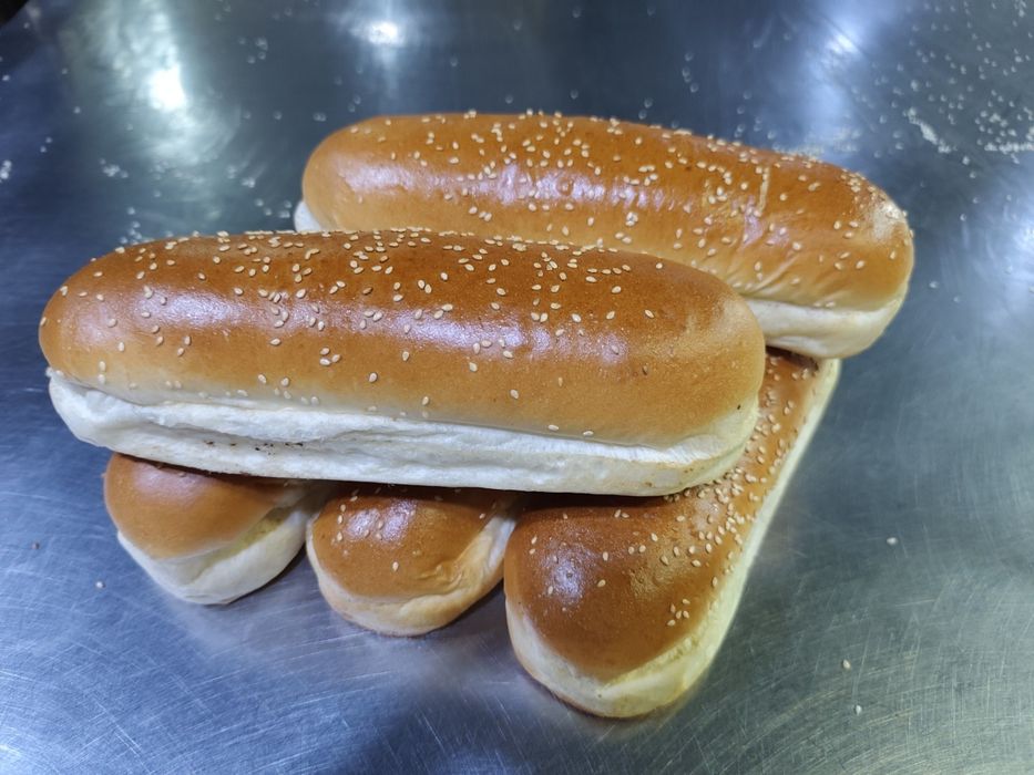 Hotdog, gamburger, haggi uchun sifatli non mahsulotlari