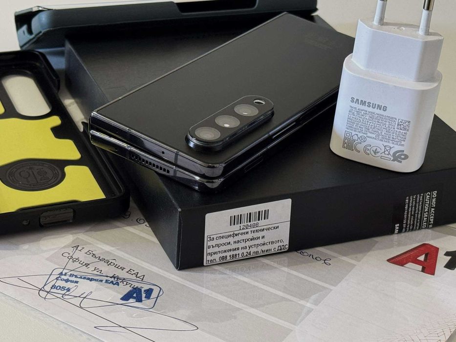 Гаранция! Бартер! Galaxy Z Fold 4 Phantom Black (Черен)