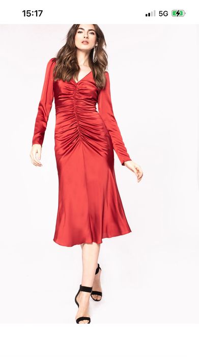 Rochie zi seara mătase nissa