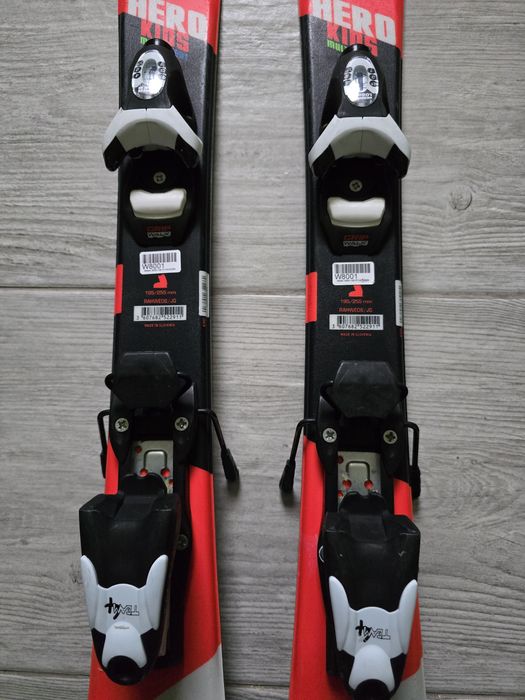 Schiuri copii Rossignol Hero Kids 80 cm + legături Look Team 4
