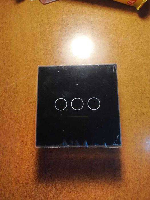 Умный сенсорный выключатель WiFi работающий с нулем и без нуля .