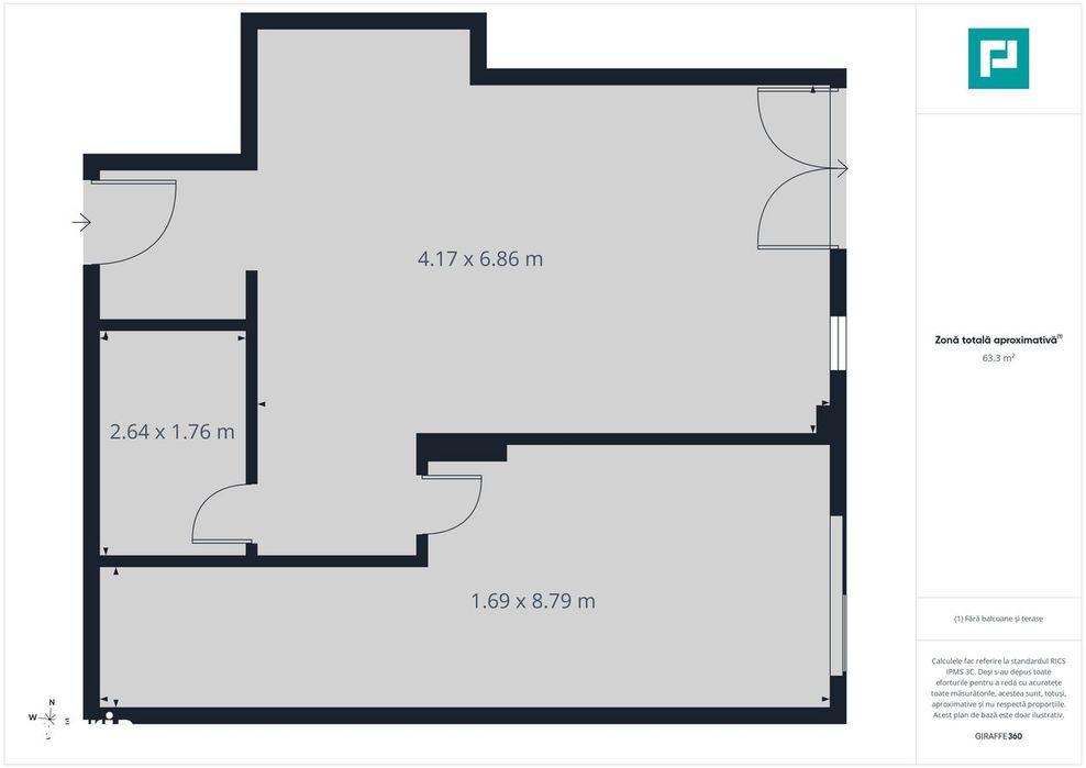Apartament 2 camere, Erou Iancu Nicolae — fotografia 3