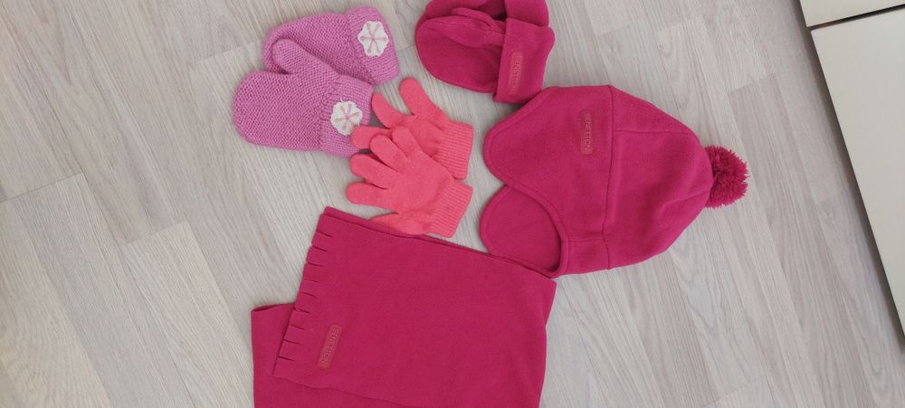 Benetton, HM, LC WAIKIKI Лот 11 кокетни дрехи, пантофи 4-5 г. 104-110