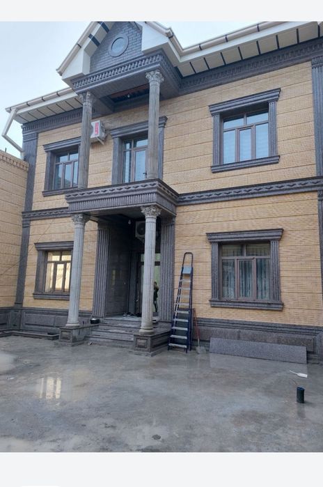 КладкаБалконаКиштКирпичБлокФасадПодрашивкаОблицовочныйКирпичомДемантаж