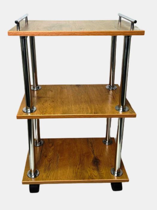 Этажерка помощник с 3 полками, на колесиках (Бесплатная доставка)