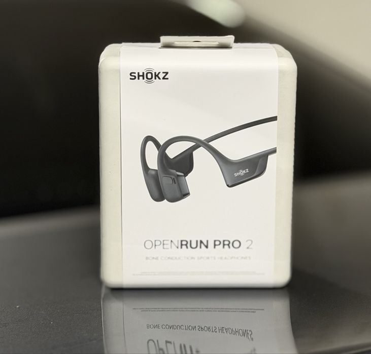 НОВО!!! Безжични спортни слушалки с костна проводимост Shokz OpenRun Pro 2