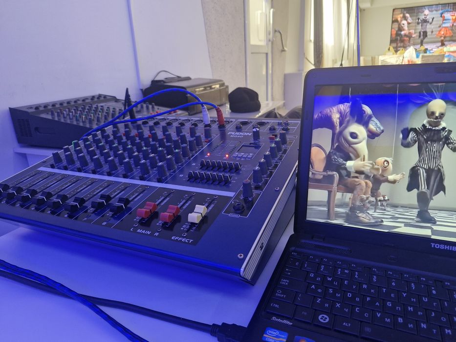 Профессиональная акустика 1200 вт