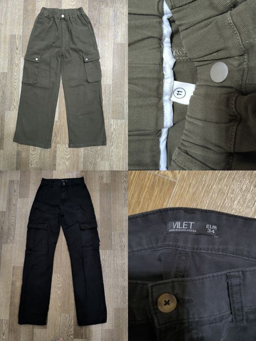 Штаны-карго на девочку-подростка 12-14 лет