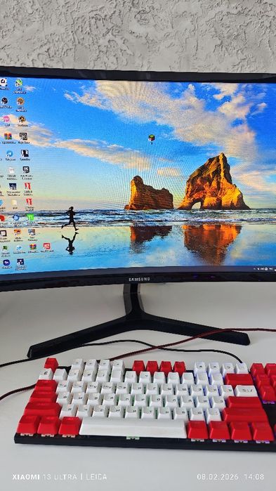 Продам системный блок с монитором