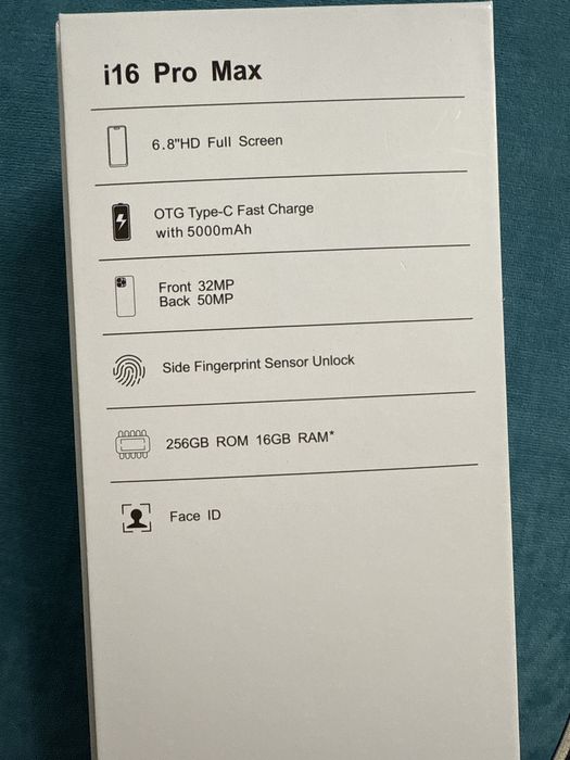 i16 ProMax  мобильный телефон