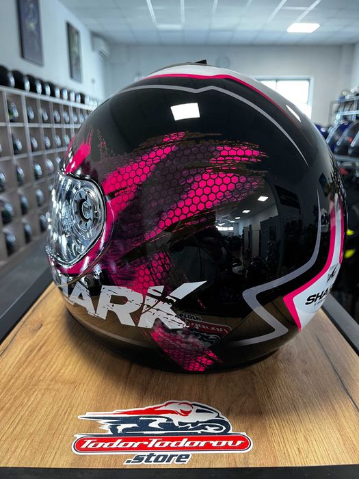 Мото каска за мотор SHARK S600 EXIT XS 53-54,перфектно състояние