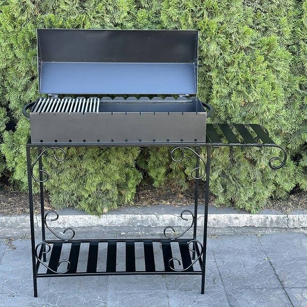 Мангал барбекю для рыбы шашлыка BBQ шашлычница ковка