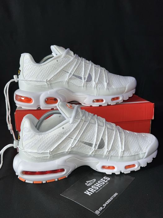 *Нови* Nike Air Max Utility Plus - White/Orange - “Fj4232-100”