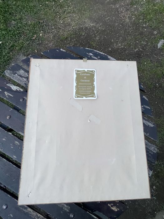 Vând icoana din argint