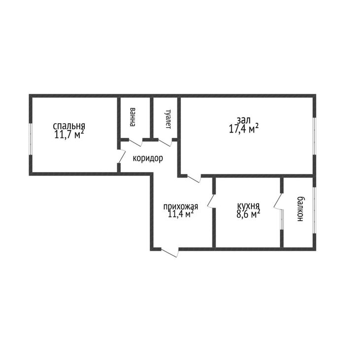 Продам 2 комнатную квартиру