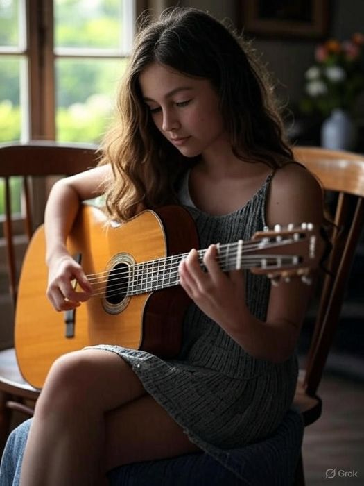 Уроки гитары для детей с 8ми лет