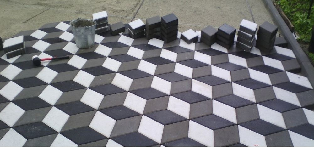 Брусчатка вибропрессованная