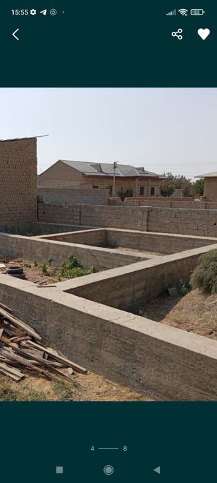 Ер участка сотилади янгиарикда мактабни оркасида хужатлари булган