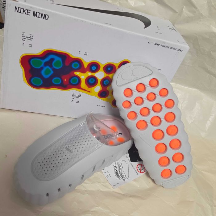 Papuci Nike Mind 001 Grey – noi, marimea 39 cu cutie