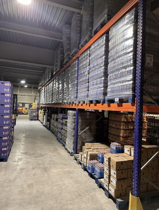 Rafturi metalice depozitare paleti