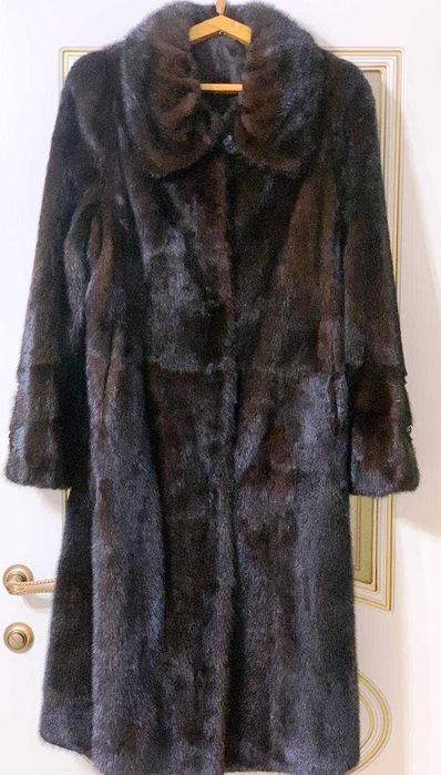Норковая шуба в хорошем состоянии