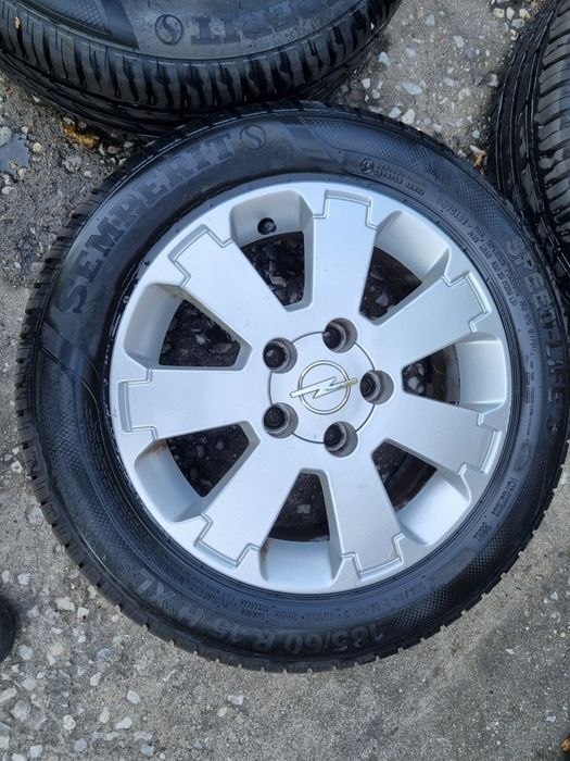 4бр алуминиеви джанти за Опел Мерива/6жХ15/ ет43/ 5Х110