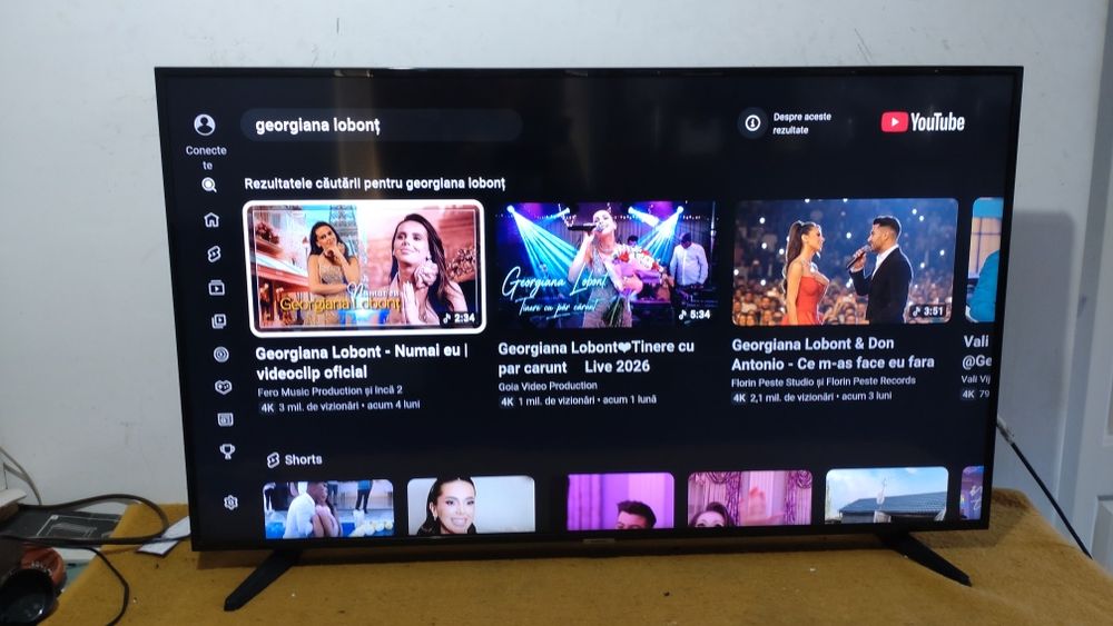 Televizor led ultra subțire 4K UHD Smart Samsung 130 cm WiFi